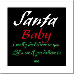 Santa Baby#2 Posters and Art